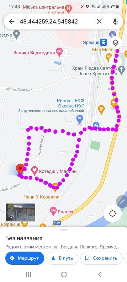 Kotiedzh U Mariny Villa Яремче Екстериор снимка